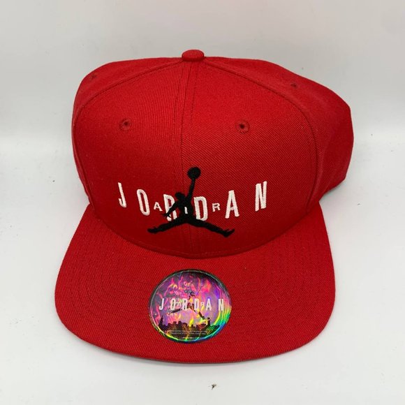 Jordan Accessories Air Jordan Jumpman Hat Snapback Cap Red Men